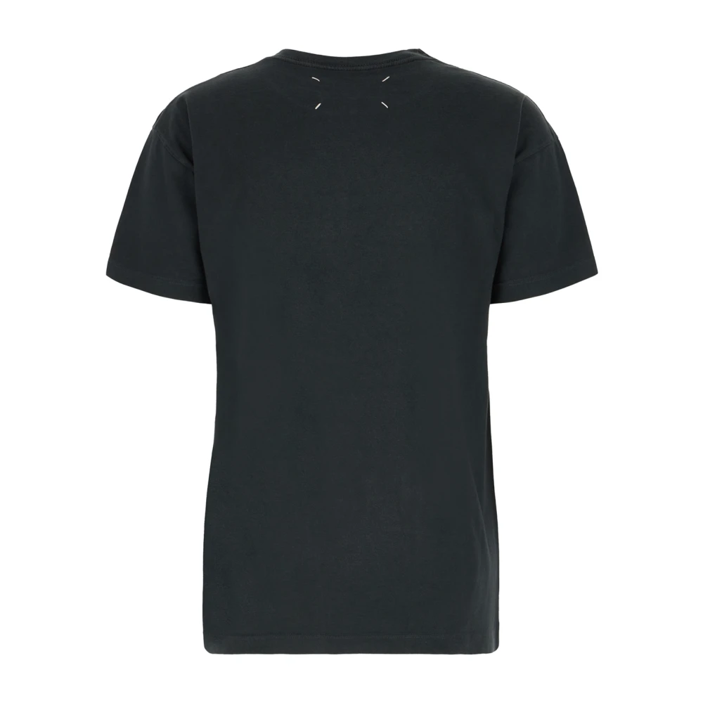 Maison Margiela Casual Katoenen T-Shirt voor Mannen Black Dames