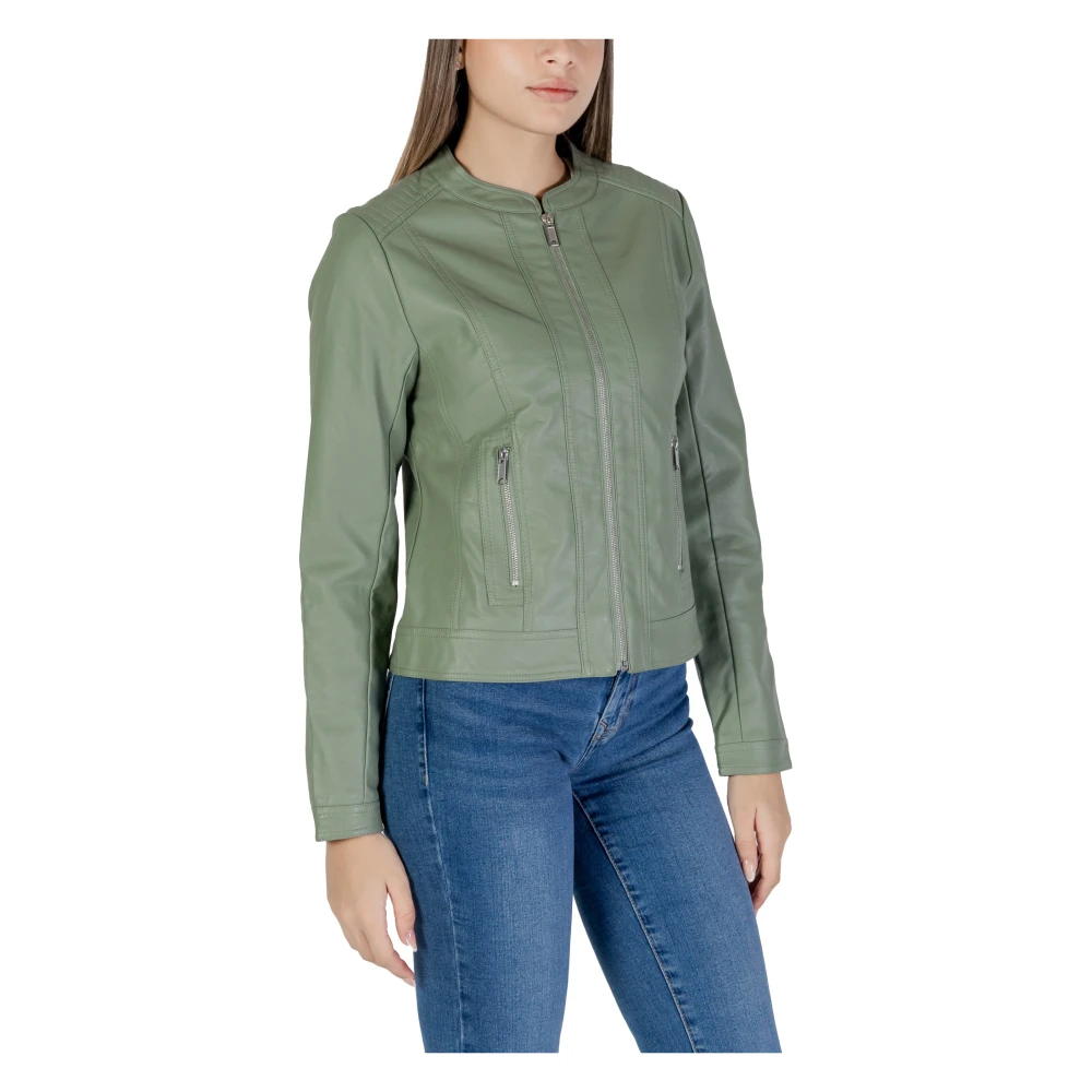 b.Young Damesjassen Collectie: Herfst Winter Green Dames