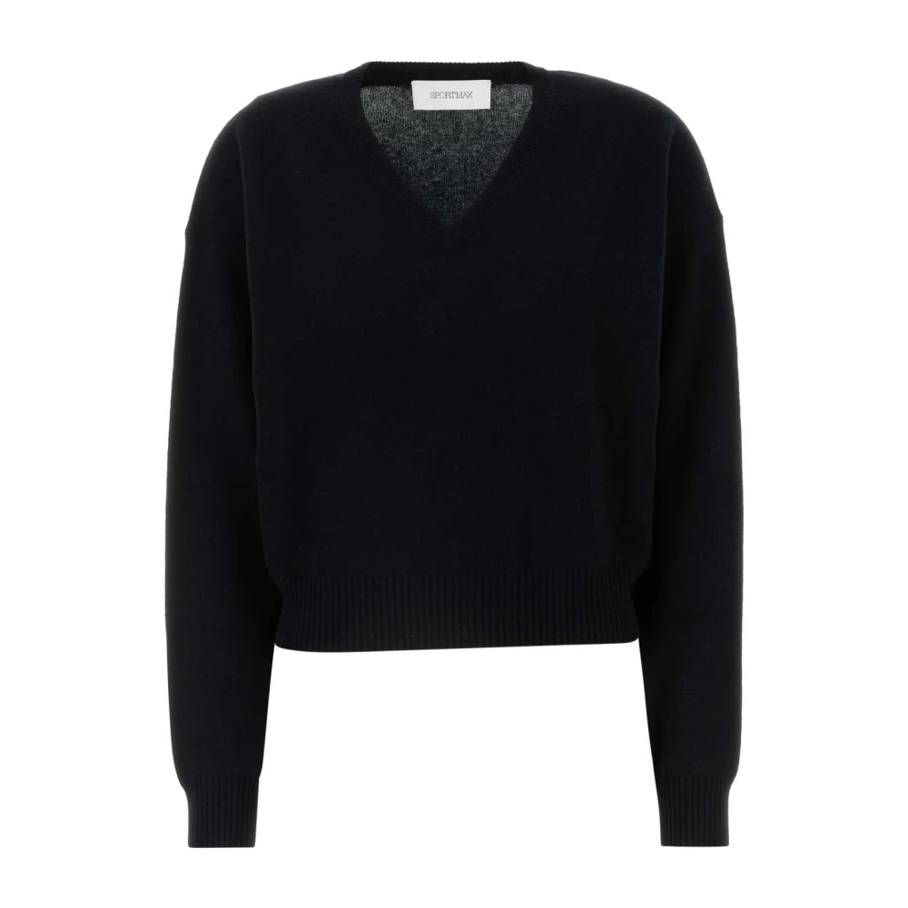 SPORTMAX Stijlvolle Polis voor actieve levensstijl Black Dames