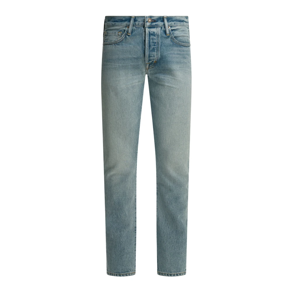 Tom Ford Men's Blue Straight Fit Denim - Slim Fit Jeans - W32 - Jeans
