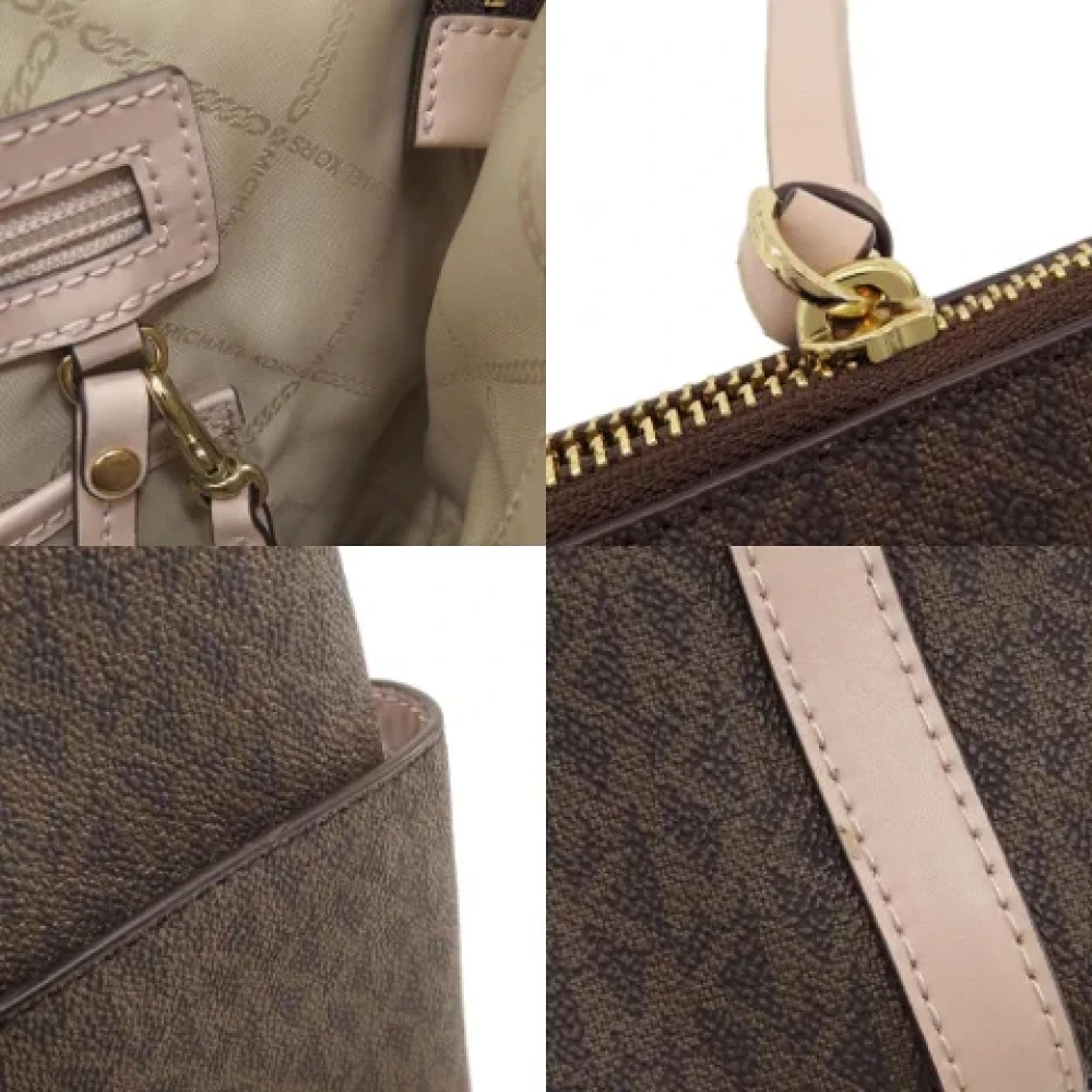 Michael Kors Pre-owned Fabric totes Brown Dames