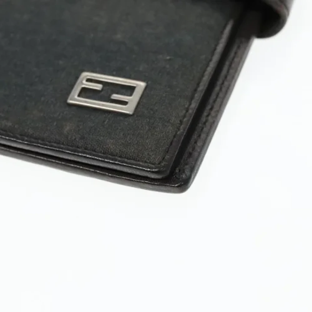 Fendi Vintage Pre-owned Nylon home-office Gray Dames
