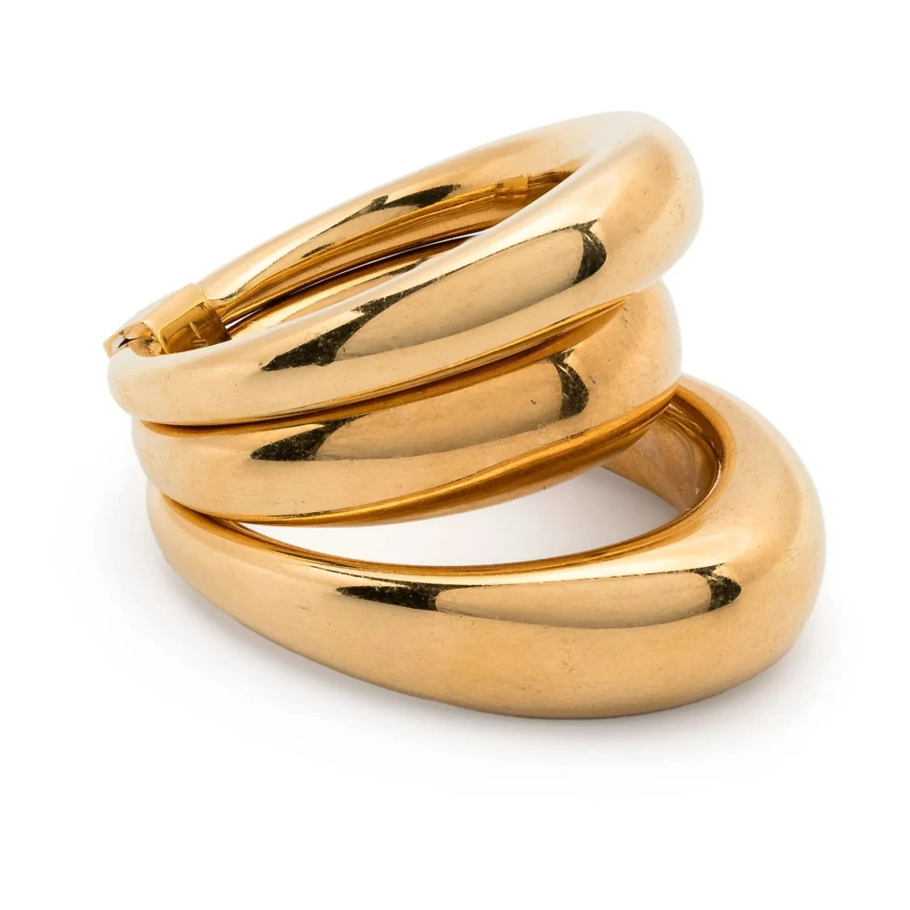 Panconesi Women's Yellow Rings, M, Blow Up Solar Ring