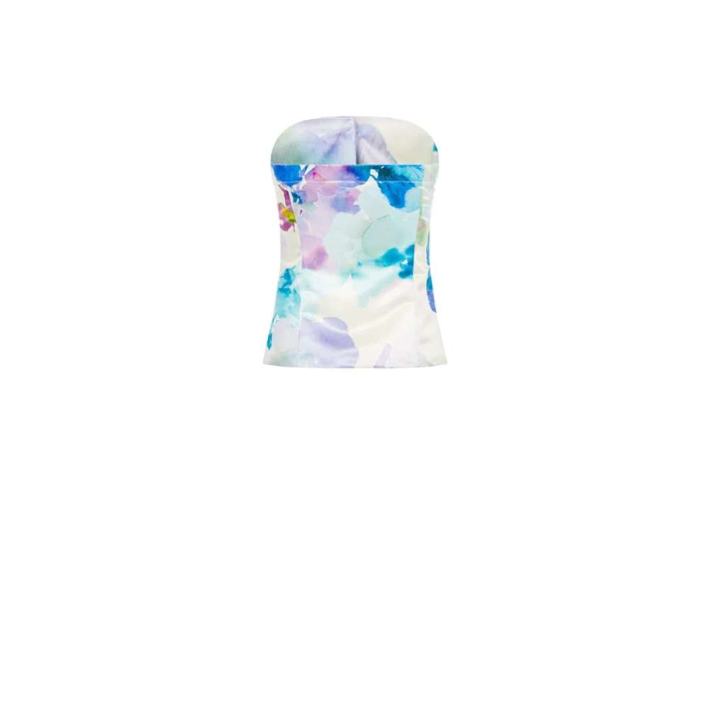 RINASCIMENTO Mouwloos Vest met Bloemenprint Multicolor Dames