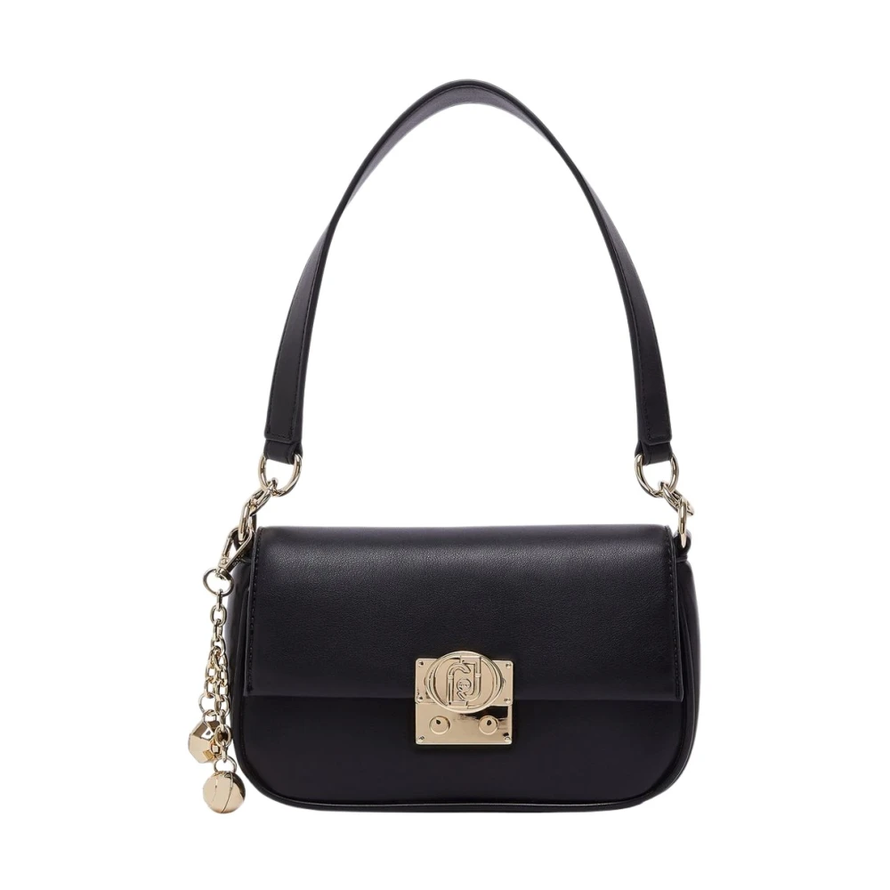 Liu Jo Donna Nera Borsa A Spalla Piccola Con Charm - Immagine 2
