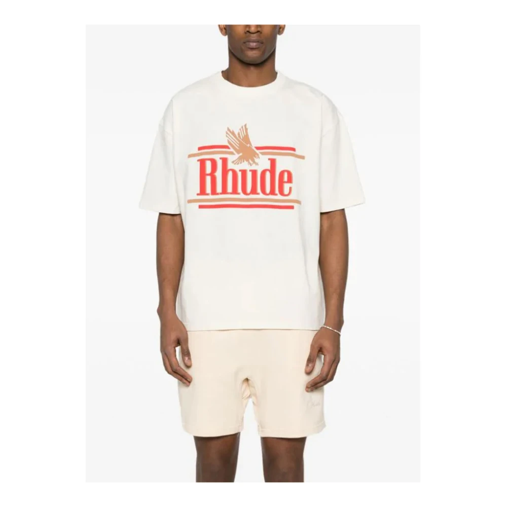 Rhude T-Shirts White Heren