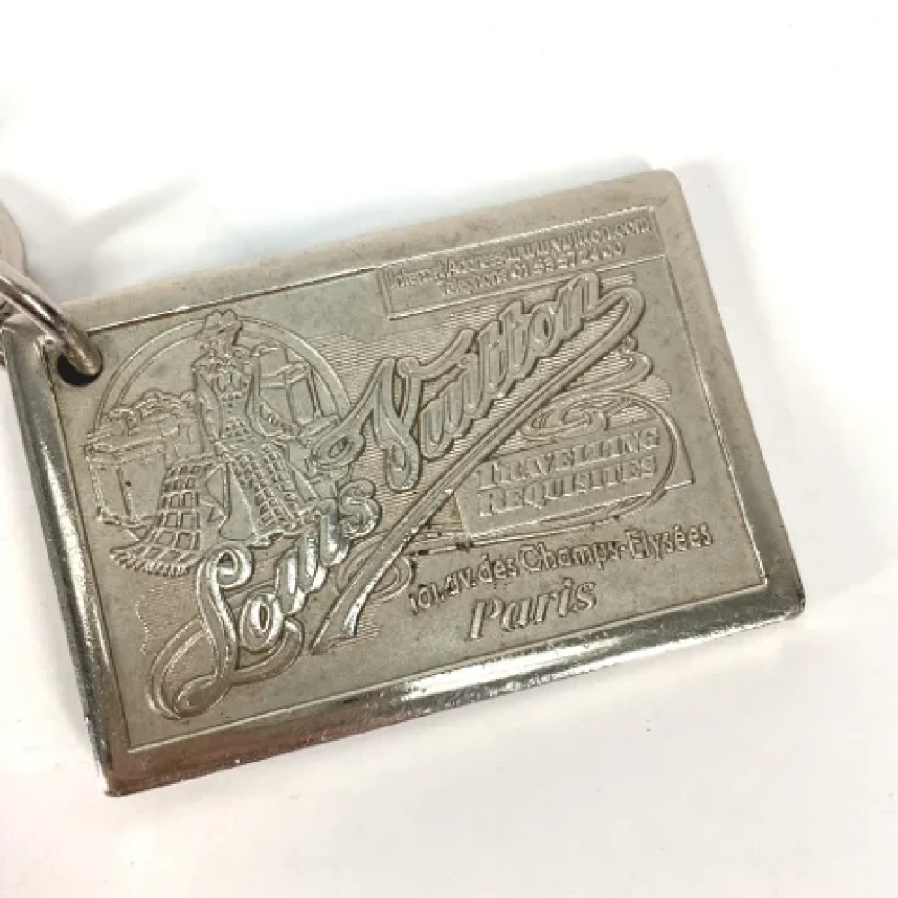 Louis Vuitton Vintage Pre-owned Fabric key-holders Gray Dames