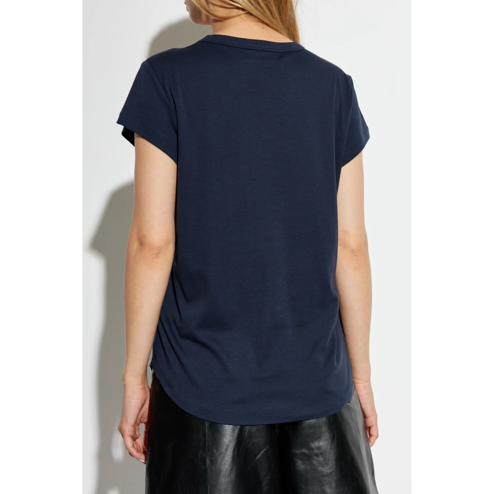 Zadig & Voltaire T-shirt met print Blue Dames