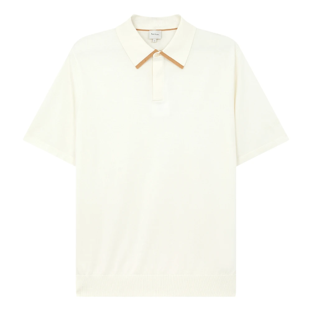 Paul Smith , Polo Shirts, Male, Beige, S, Polo Shirt