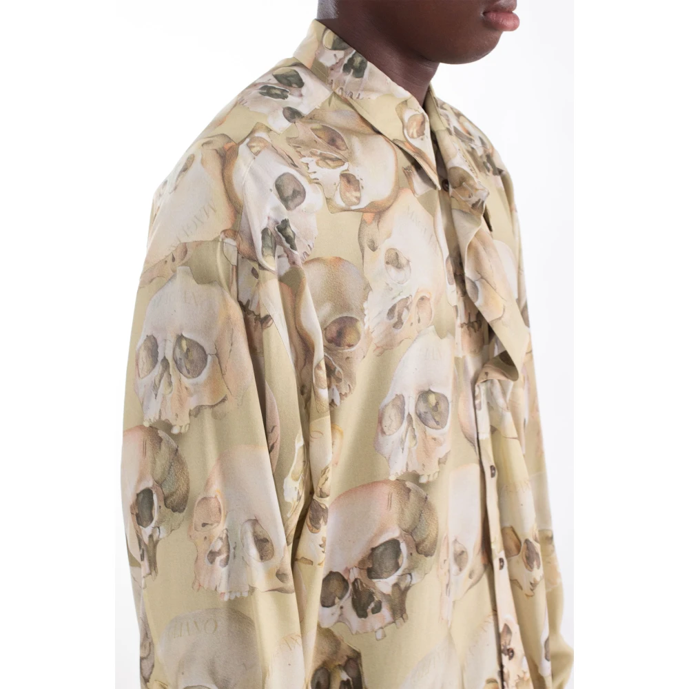 Magliano Gedraaide Fontanelle Shirt Beige Heren