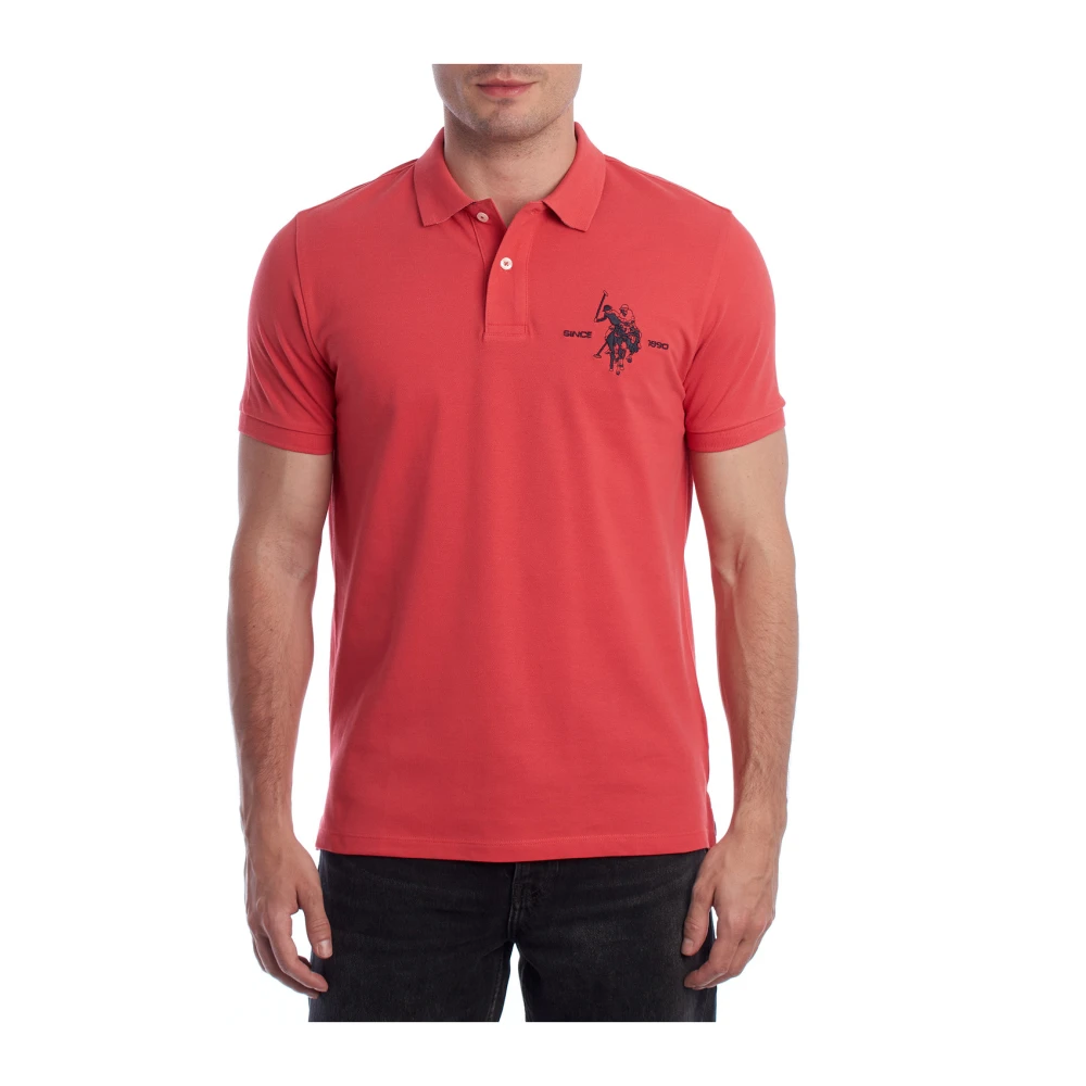 U.s. Polo Assn. Uomo Rosso Top, 2XL, New,