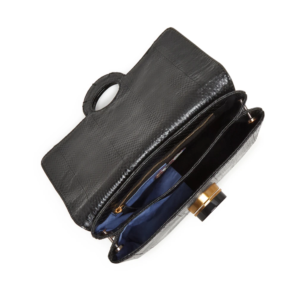 Maliparmi Medium Exotische & Shades Crossbody TAS Black Dames