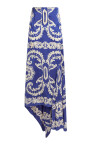 blue-floral-asymmetric-skirt