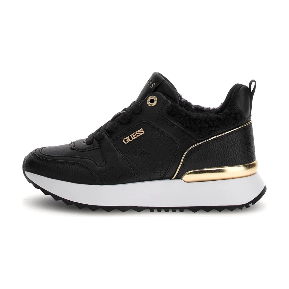 Guess dames sneakers zwart hot sale