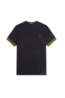 t-shirt-en-pique-de-coton-a-rayures-aux-poignets