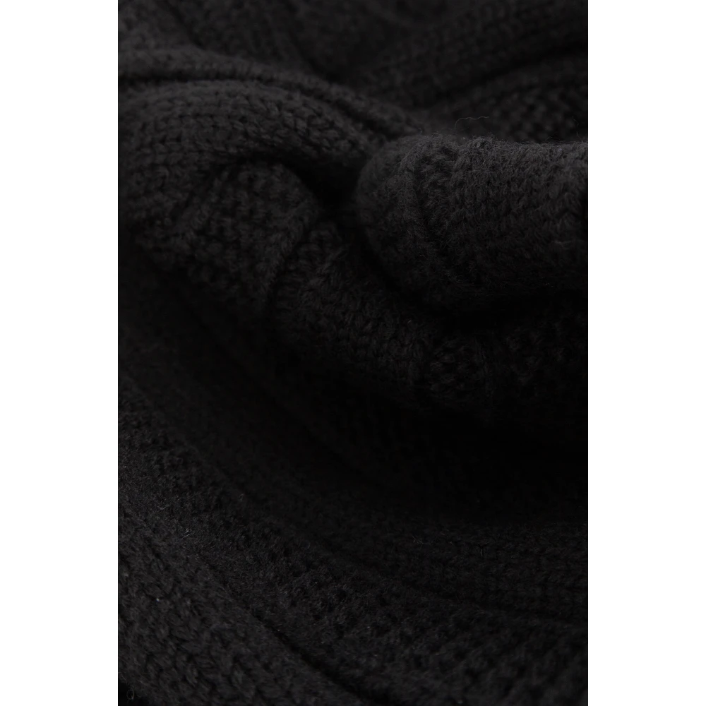 Versace Wollen sjaal Black Heren