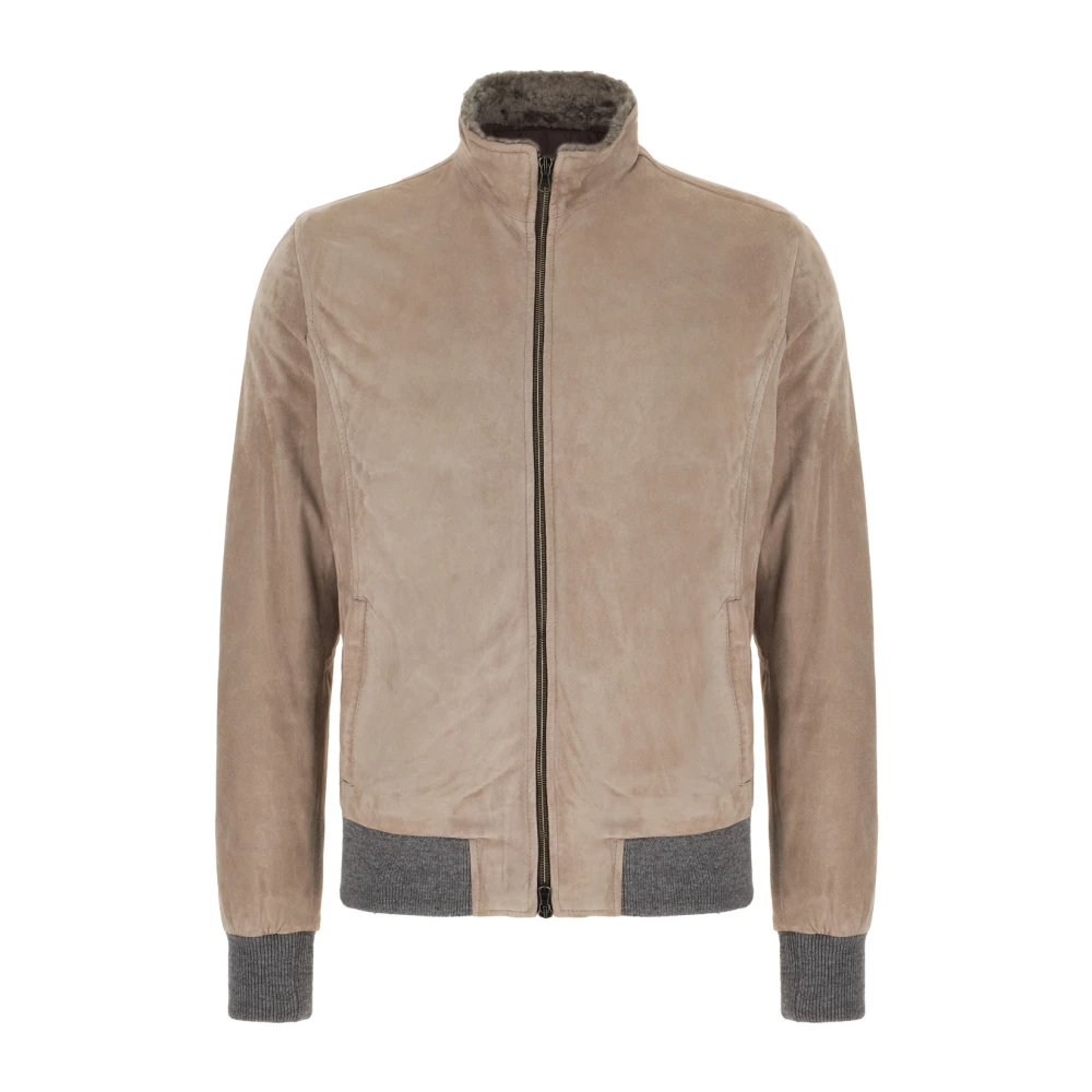 Barba Stijlvolle Jassen voor Mannen Beige Heren