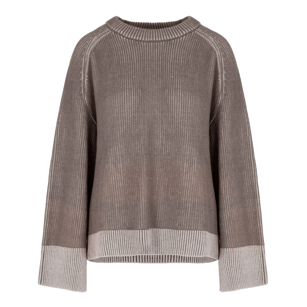 Bomboogie Donna Beige - Maglione A Coste Soft Touch-Taupe/Tortora-0 - Knitwear - M