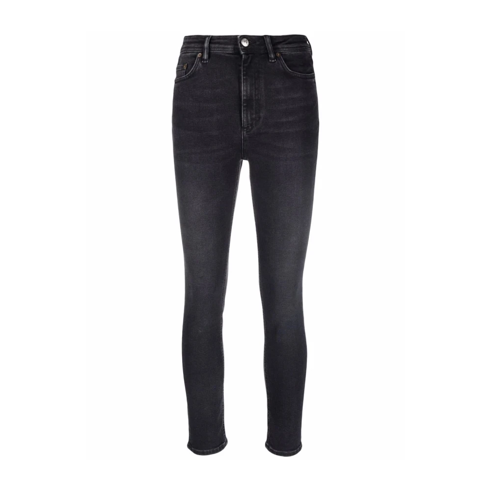 Acne Studios Zwarte Slim Fit Skinny Jeans Black Dames