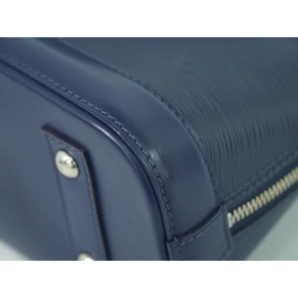 Louis Vuitton Vintage Pre-owned Leather handbags Blue Dames