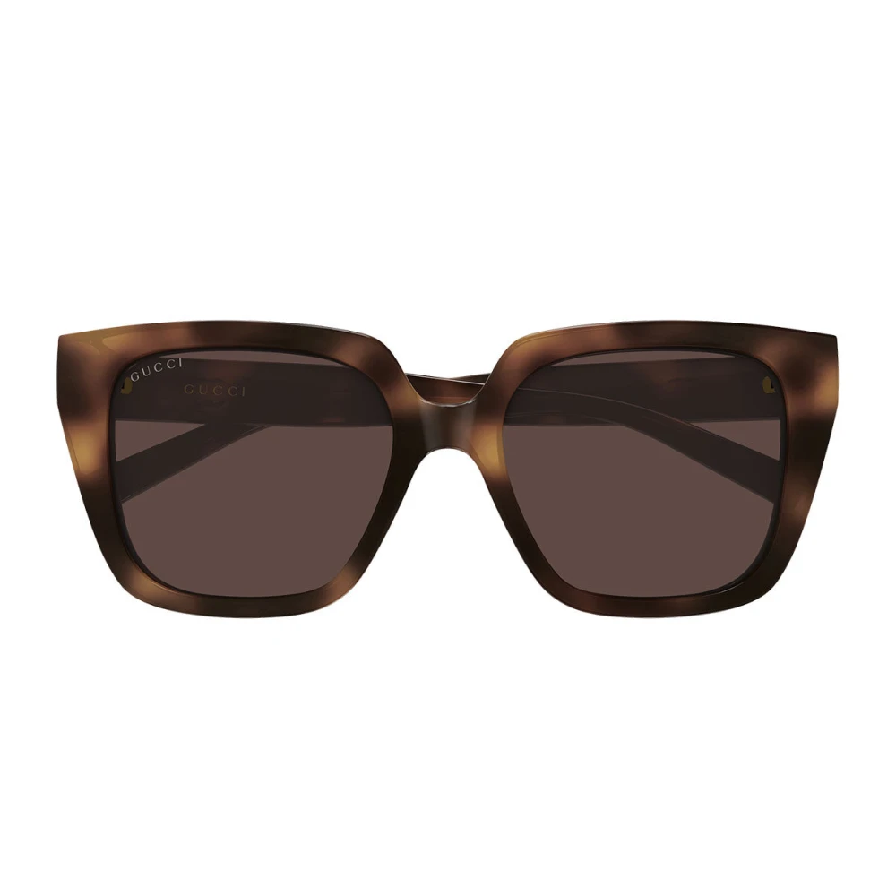 Gucci Unisex Brown Oversized Square Sunglasses - Sunglasses - 54 Mm - Accessories