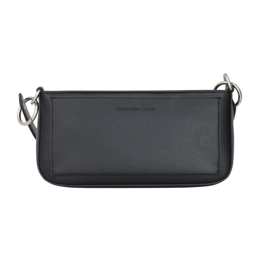 Calvin Klein Zwarte Schoudertas Dames Tas Black Dames