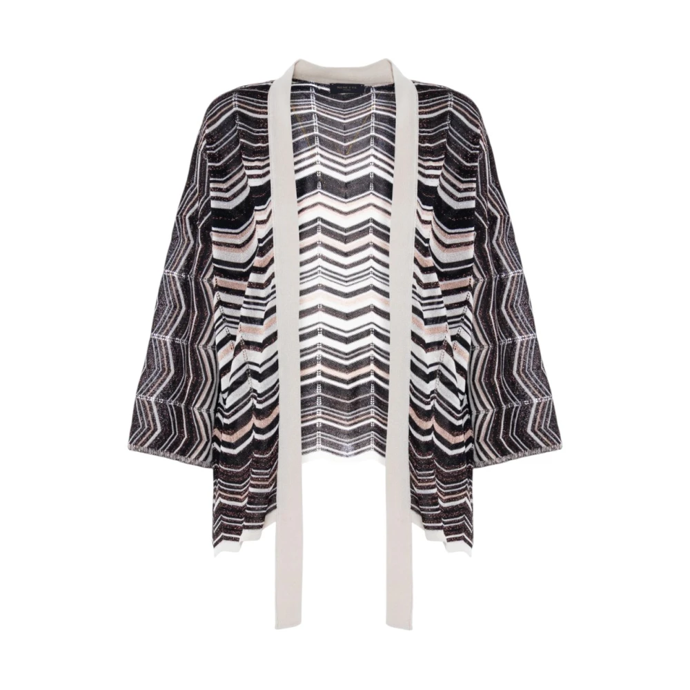 Nenette Mujer Multicolor - Cárdigan Trapecio Jacquard - Knitwear - L