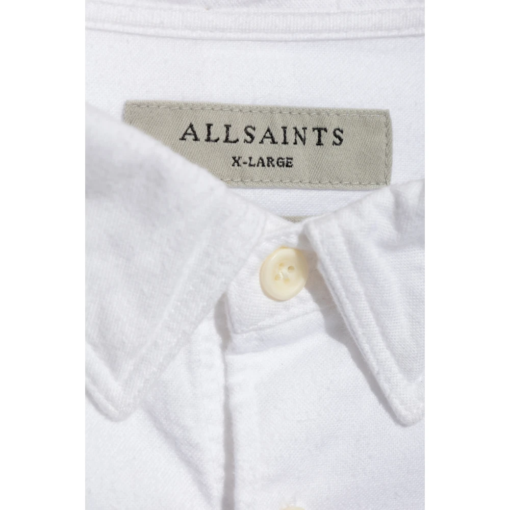 AllSaints Hermosa Shirt White Heren