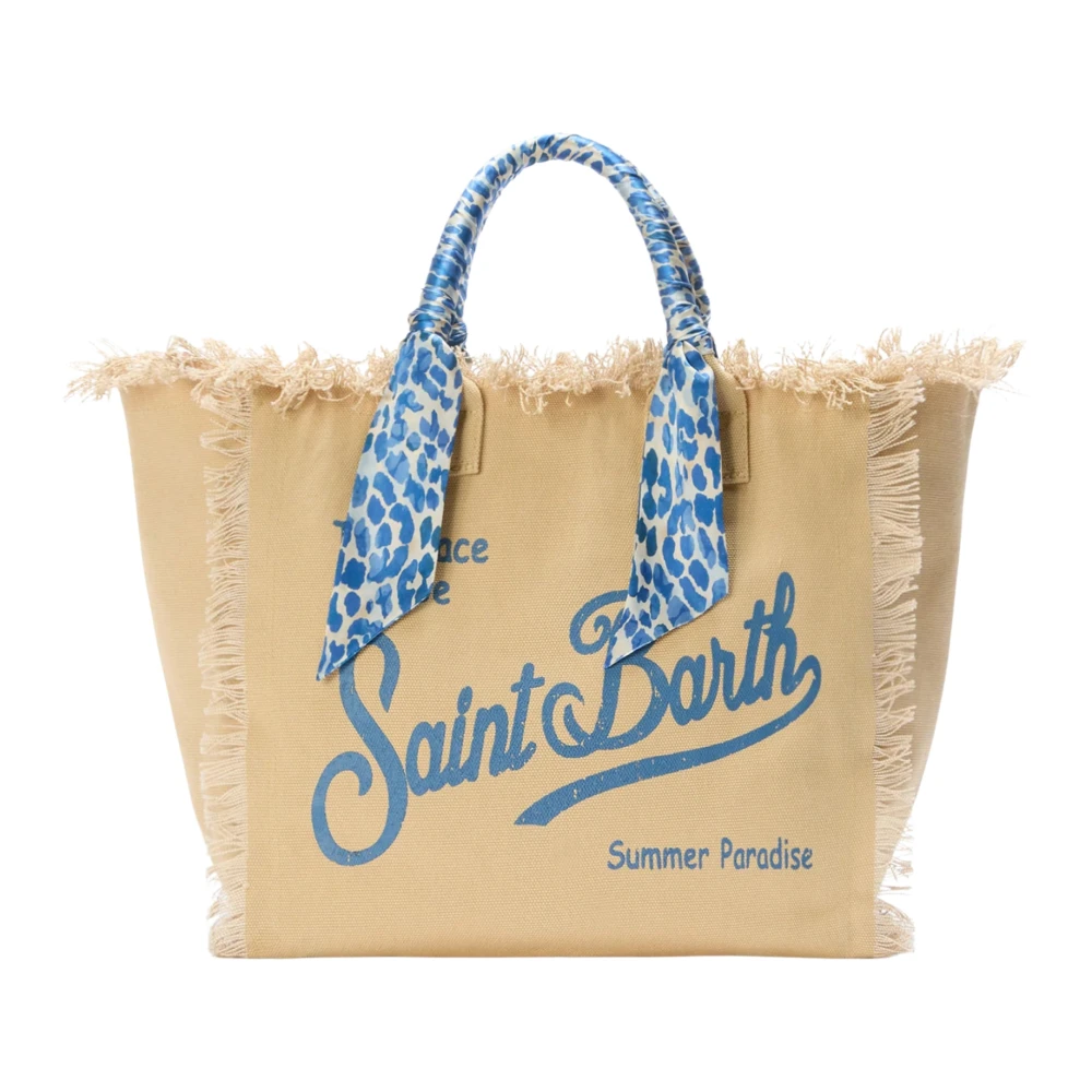 Saint Barth Women's Beige Shopping Bags, One Size, Vanity Tote Bag