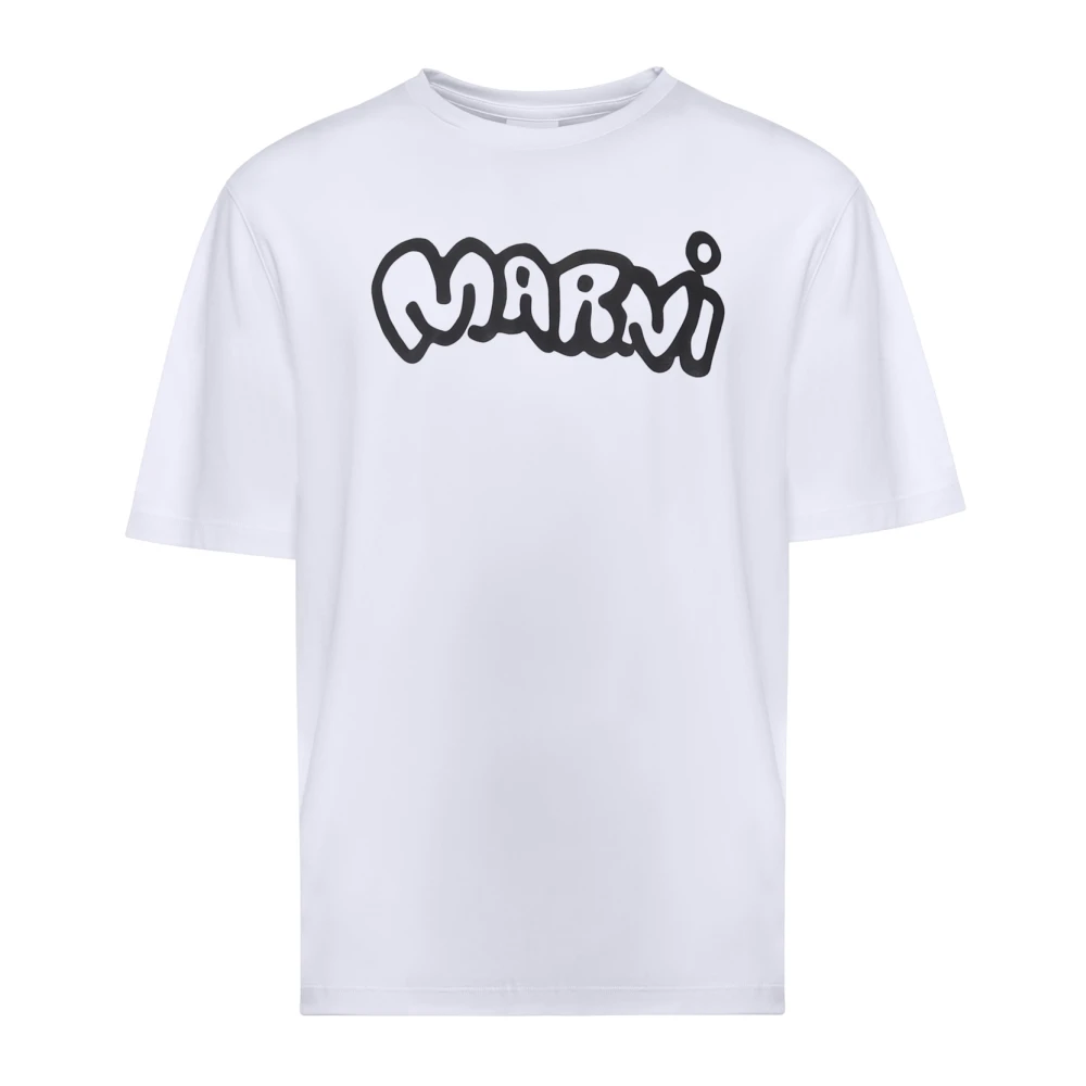 Marni - Tops > T-Shirts - White - Marni - Modalova