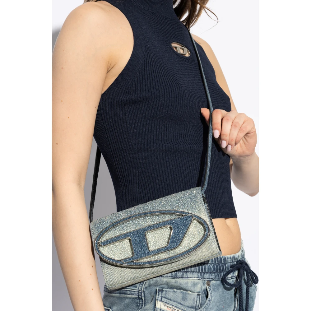 Diesel Riemportemonnee 1DR Blue Dames