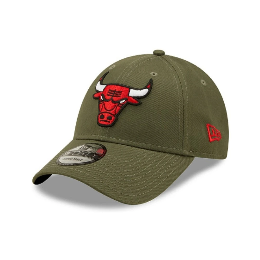 new era Groene Bulls NBA Essential Pet Green Heren