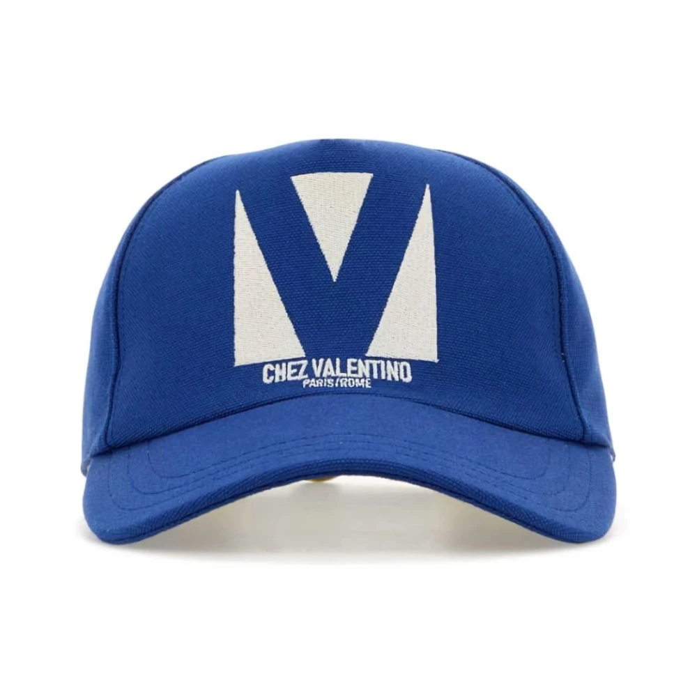 Valentino Garavani , Hats & Caps, Male, Blue, 58 Cm, Cap - Image 2