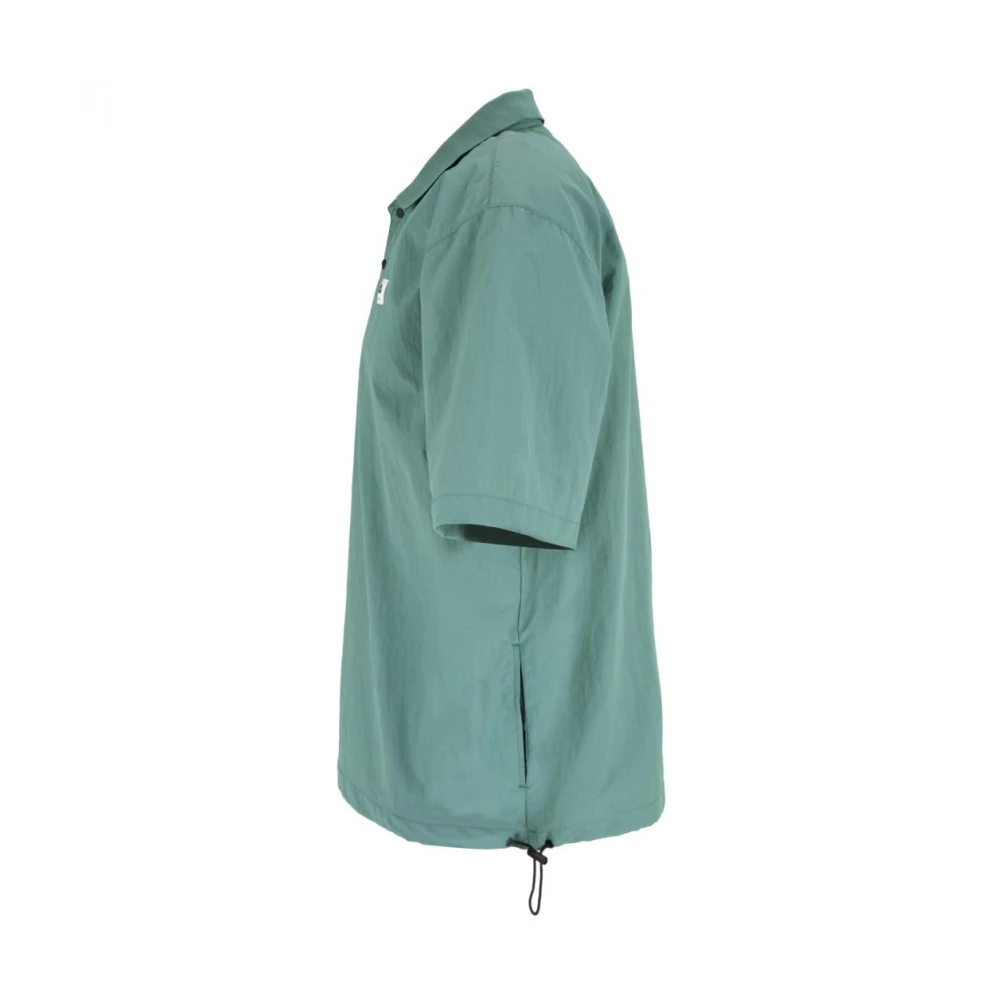 Fila Gevlochten polyester poloshirt Green Heren