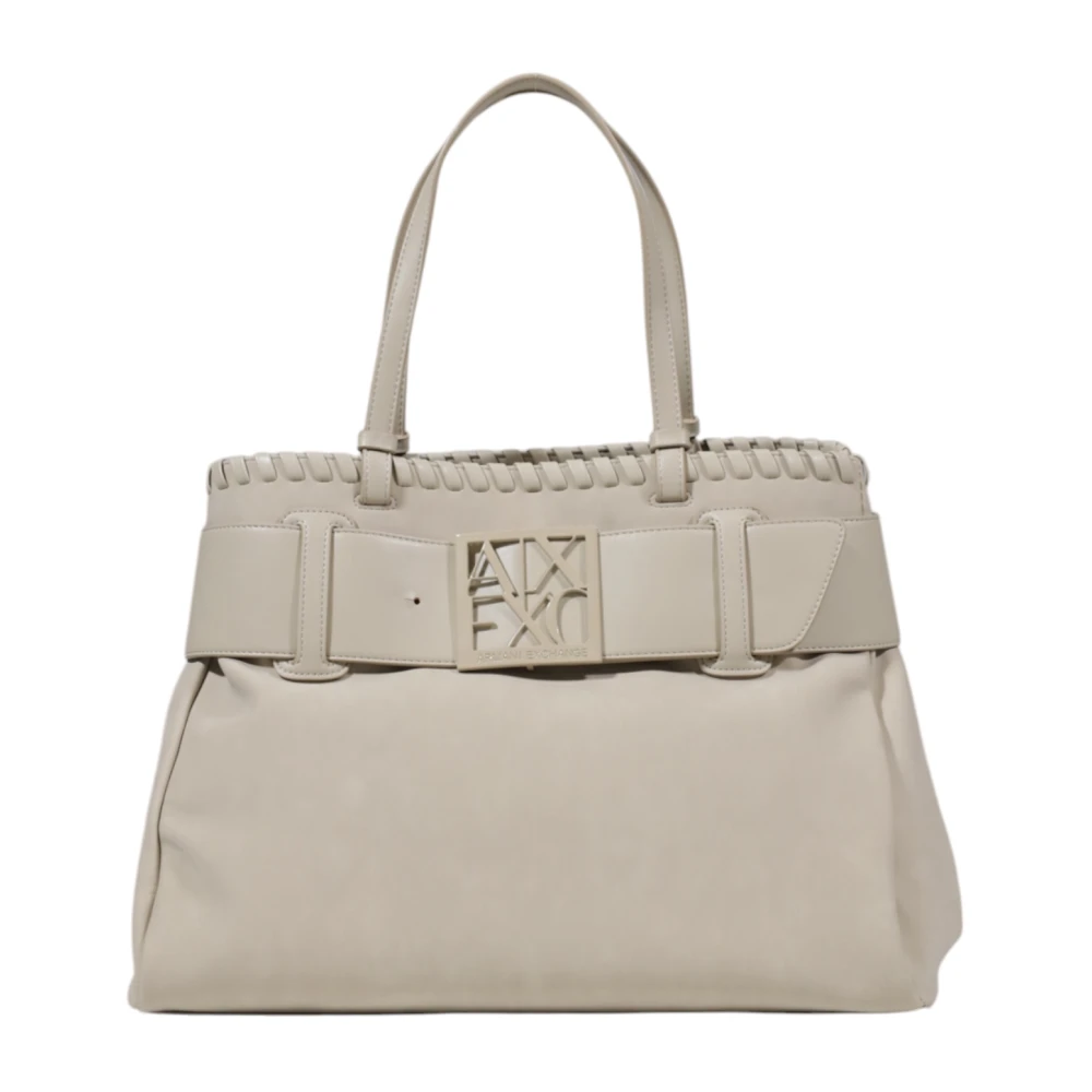 Armani Exchange Elegante Dames Shopper Beige Dames