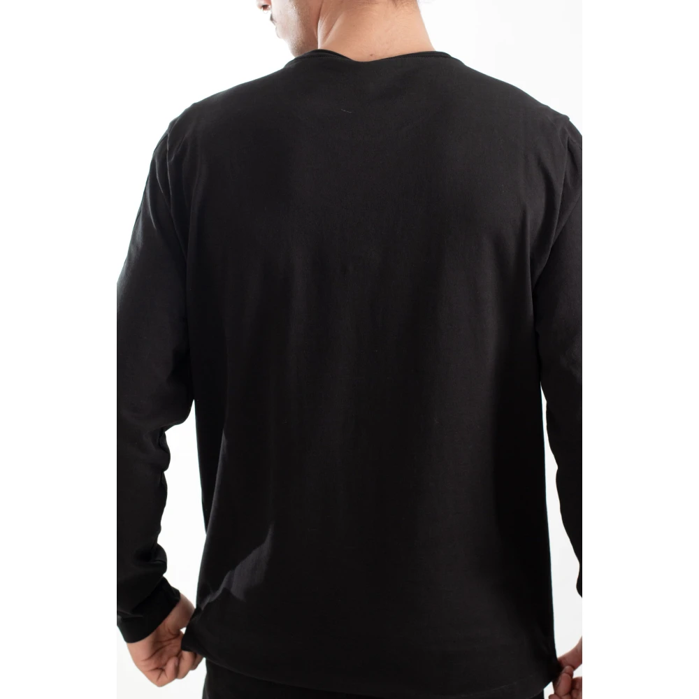 Transit Jersey Longsleeve T-shirt Black Heren