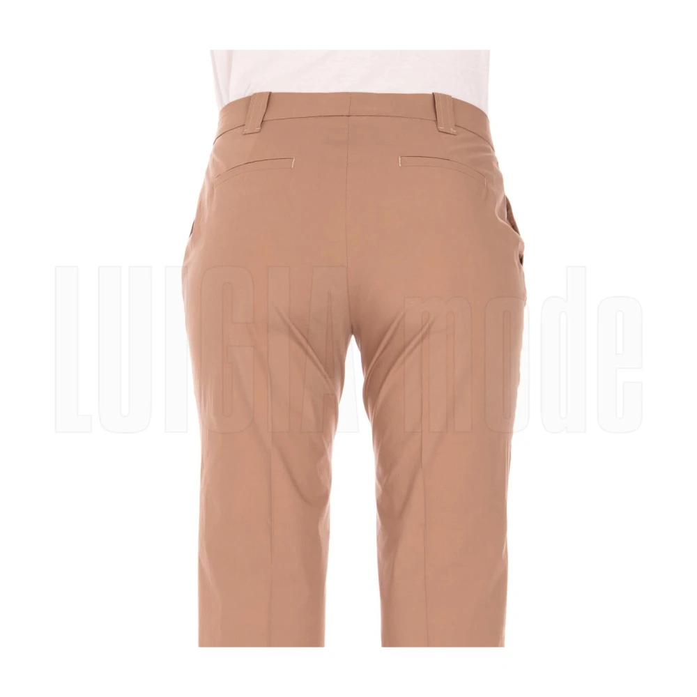 Via Masini 80 Stijlvolle Herenbroek Beige Dames