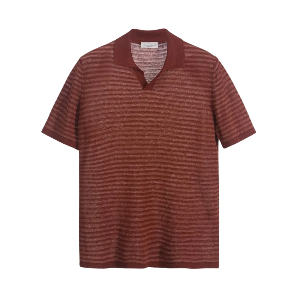 Roberto Collina Uomo Marrone - Polo - Tops - M