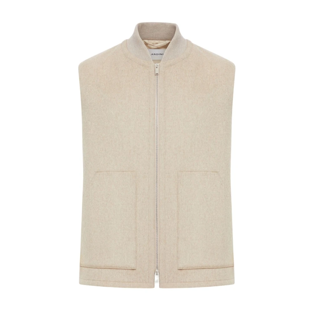 Lardini - Jackets > Vests - Beige - Lardini - Modalova