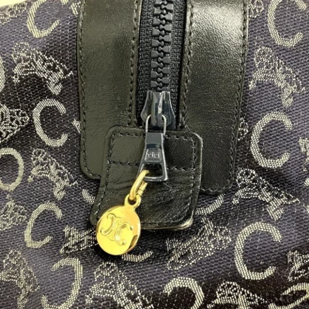 Celine Vintage Pre-owned Leather celine-bags Blue Dames