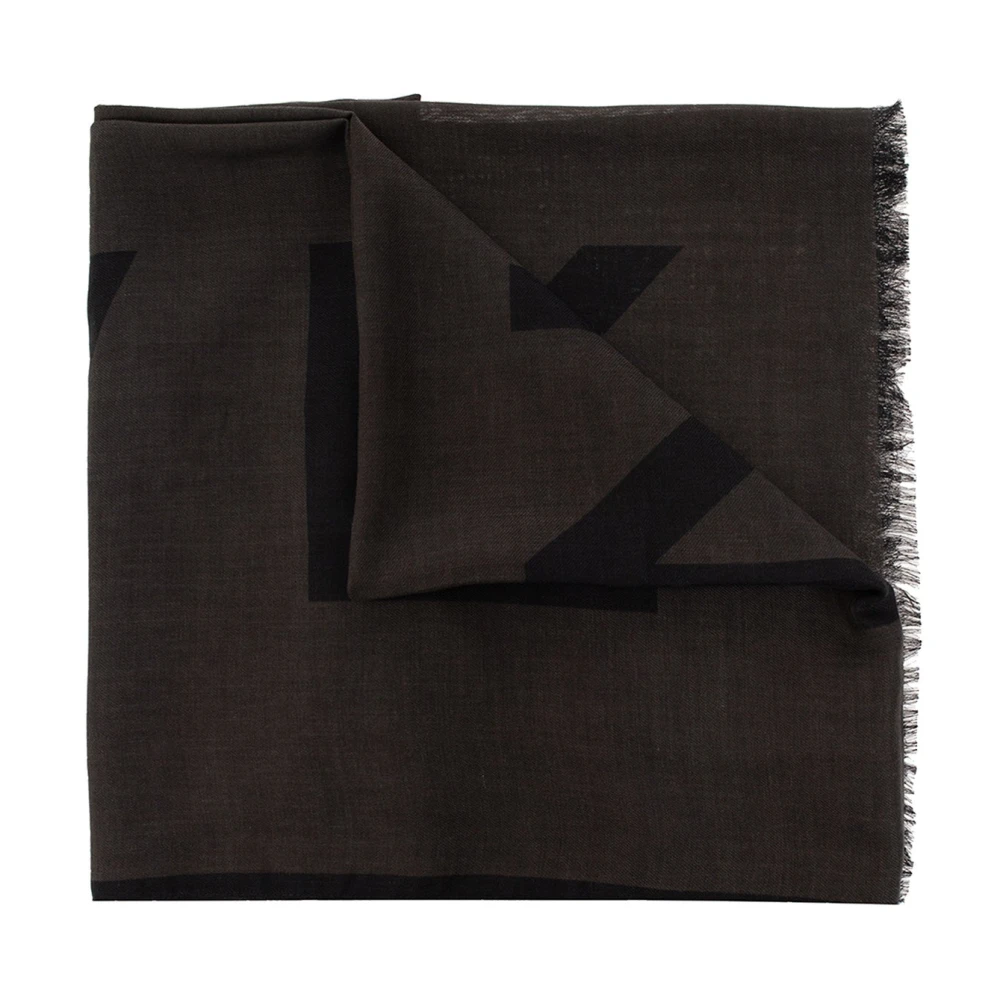 Givenchy Scarves Gray Heren