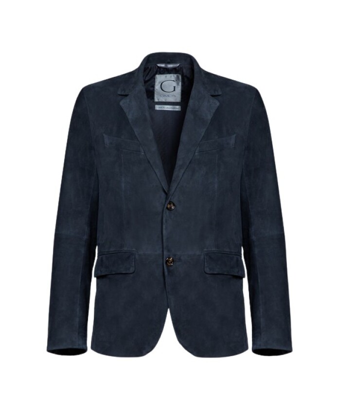 blazer-en-daim-leger