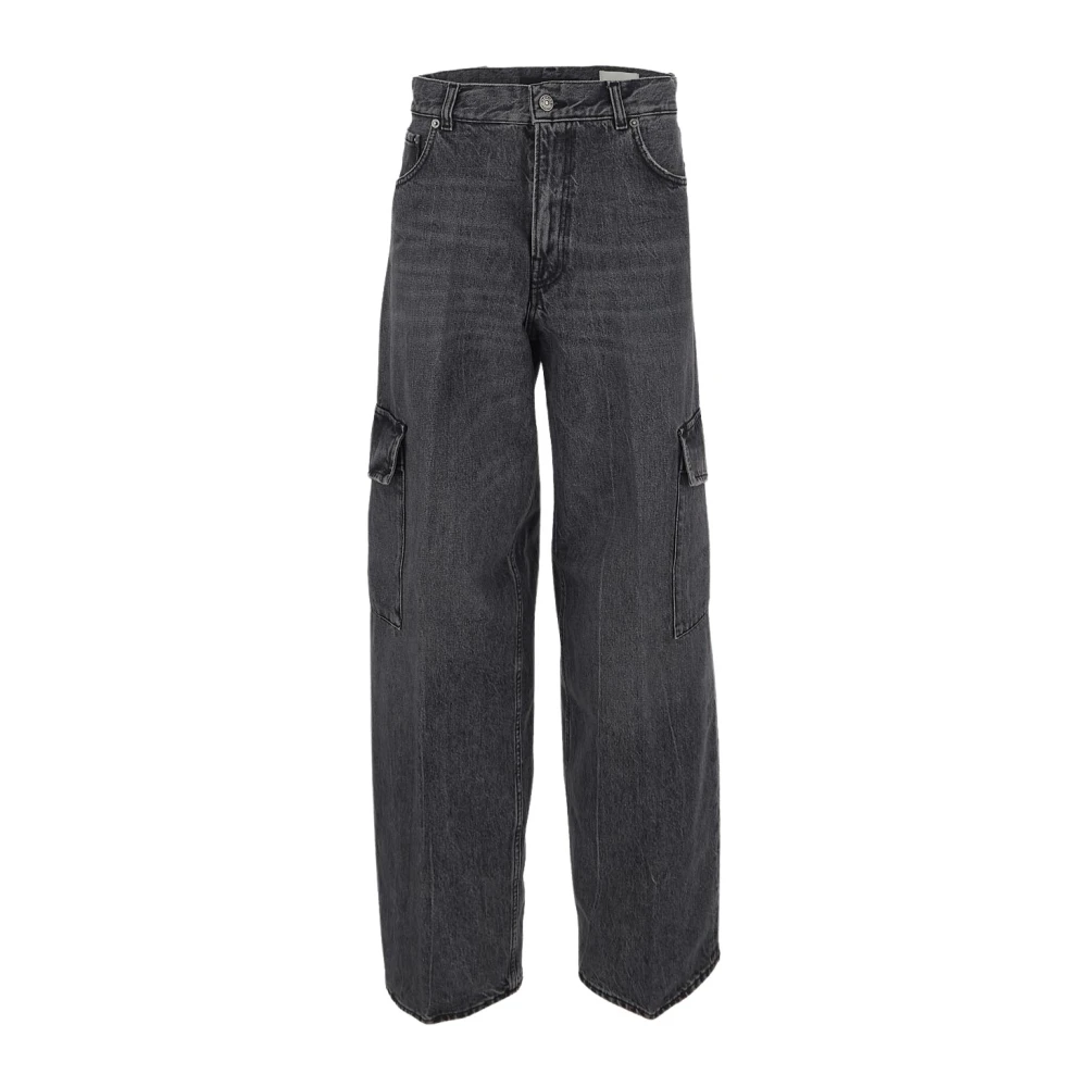 Haikure Wide Jeans Gray Dames