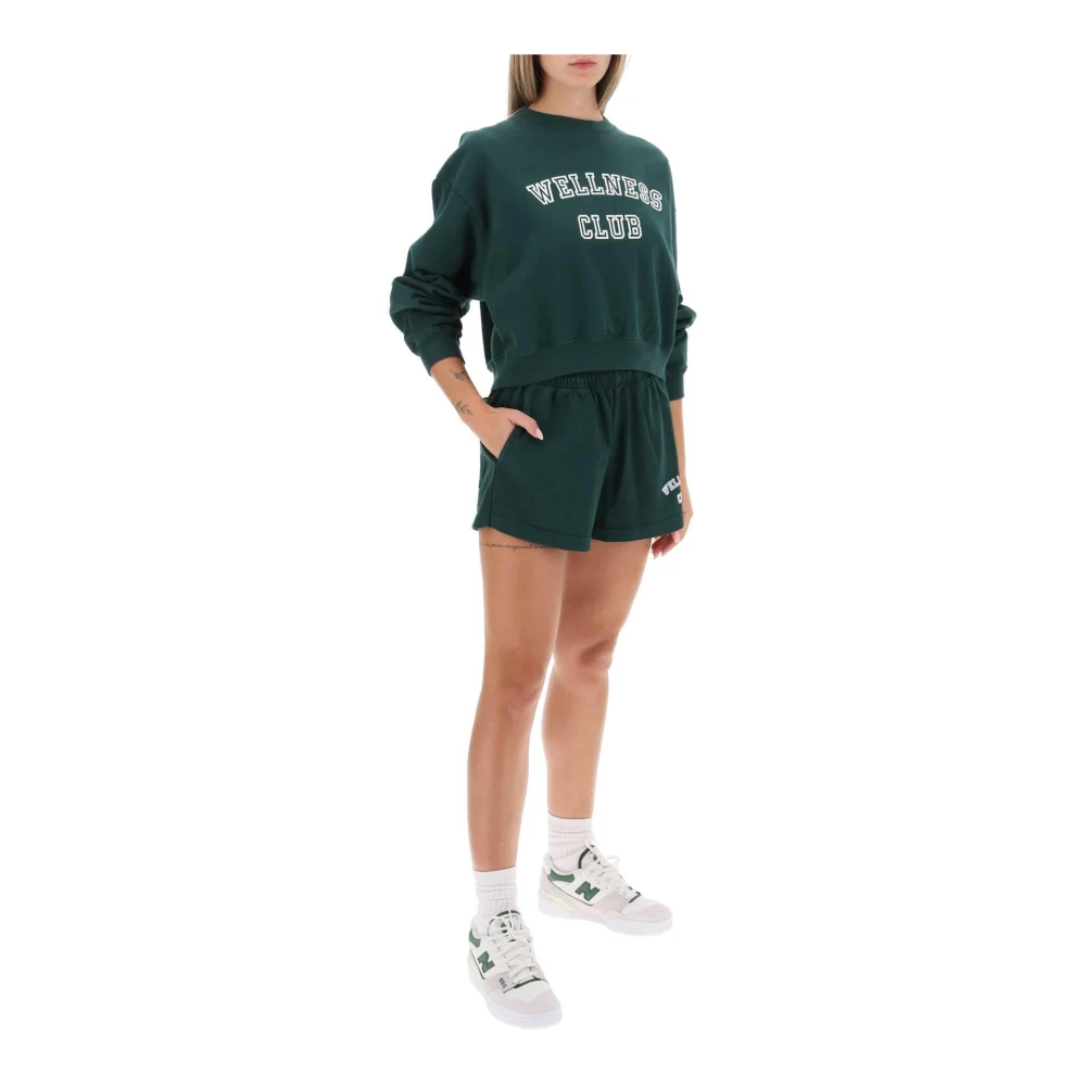 Sporty & Rich Wellness Club Sweatshirt Green Dames