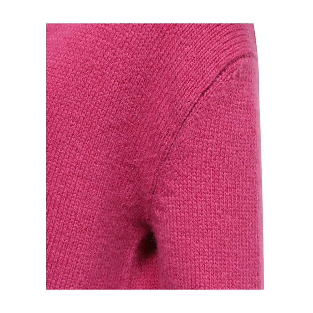 Tom Ford Geribbelde Wollen Trui Pink Dames