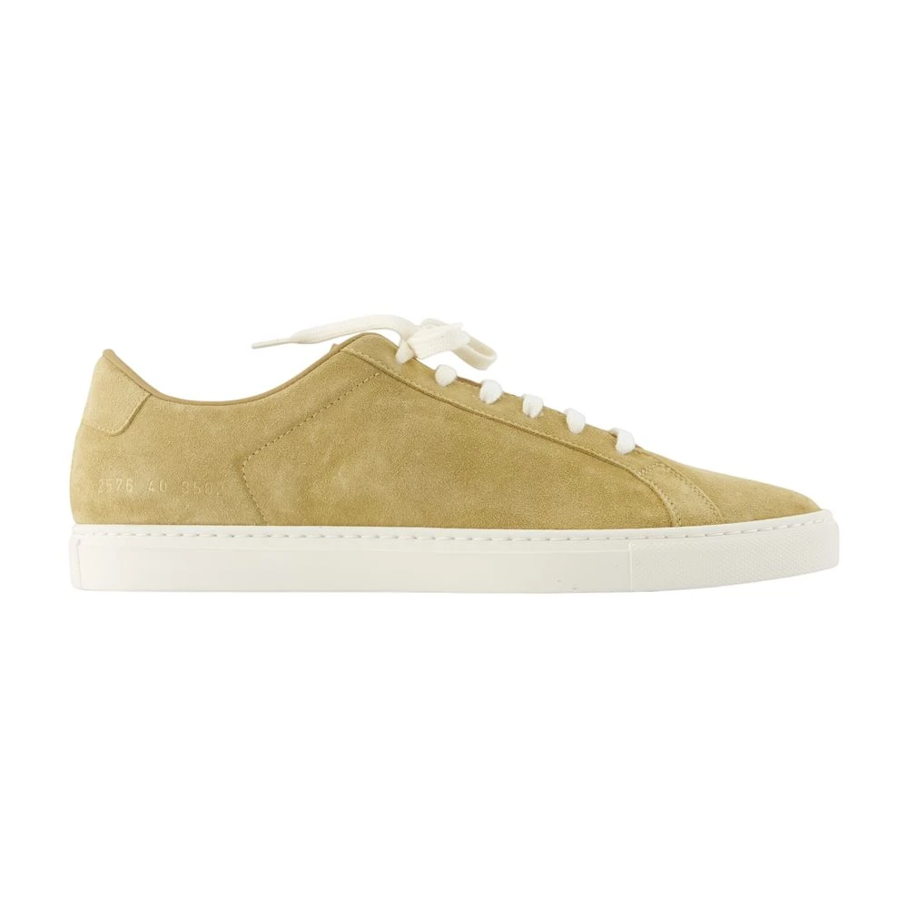 Common Projects Achilles Slim Premium Sneakers Heren Schoenen Beige
