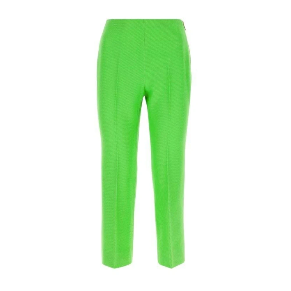 Gucci Cropped Trousers Green Dames