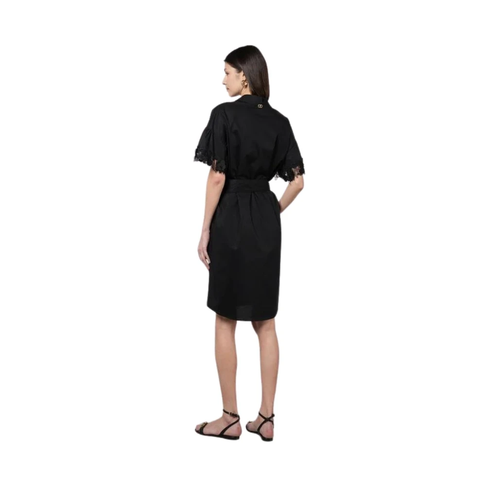 Twinset Klassieke Jurk Black Dames