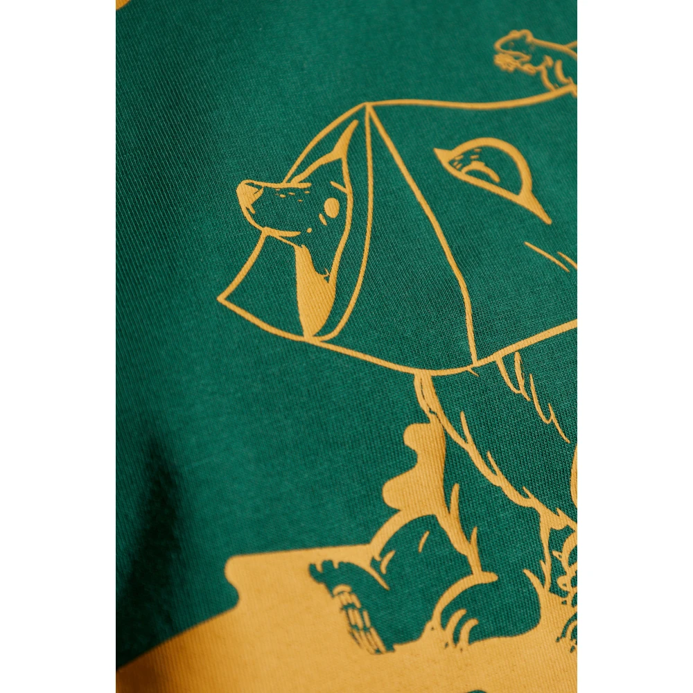Dsquared2 T-shirt met print Green Dames