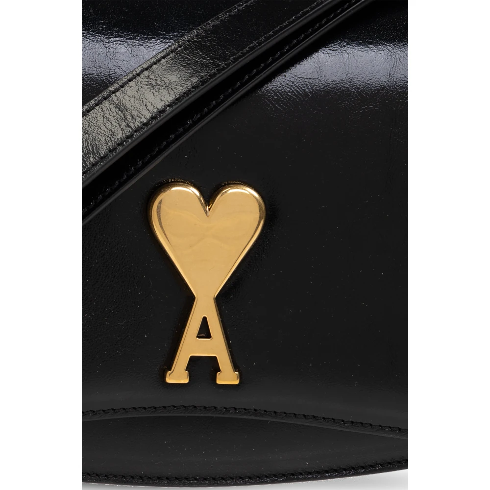 Ami Paris Schoudertas Black Dames